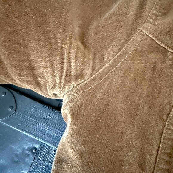 VTG Abercrombie & Fitch Women's Corduroy Jacket Brown Size Small Y2K Sherpa - Picture 7 of 12